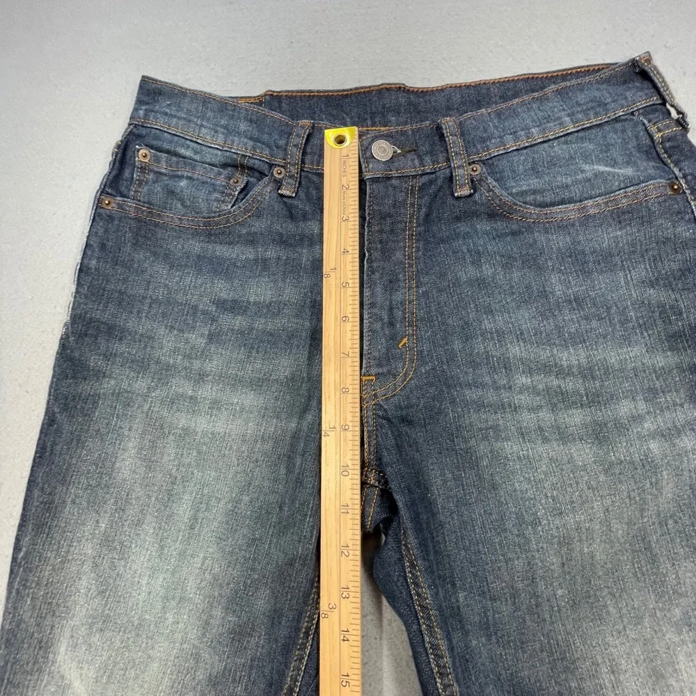 Levi's Blue 541 Athletic Taper Stretch Denim Jeans Mens 32x30